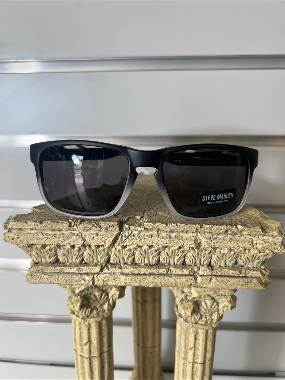 Steve Madden Black Sunglasses with Dark Lenses
